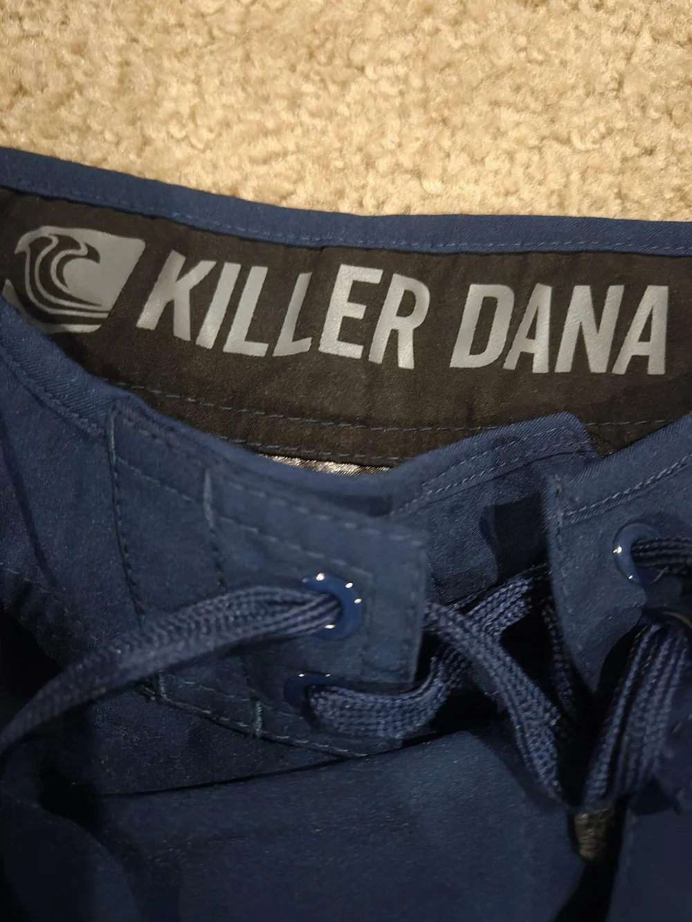 Men's KILLER DONNA Navy Blue Swim Trunk